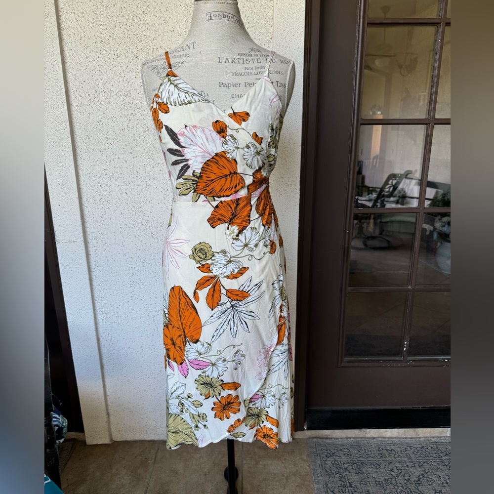 Cupshe wrap-around dress